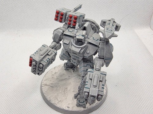 Tau broadside battle suit - tau,