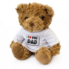 NEW - I LOVE YOU DAD - Teddy