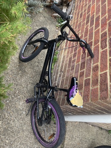 Bmx with broken - with, a