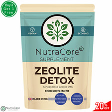 Zeolite Detox 550mg Capsule(Clinoptilolite 99%)-100%Natural & Vegan-90 Capsule