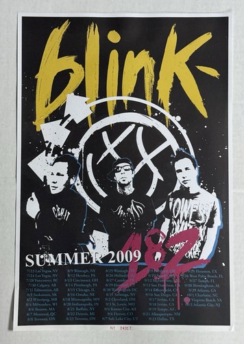 Blink 182 2009 - 2009, tour