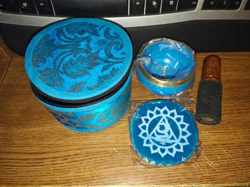 Nownzen metal blue chakra - 3",