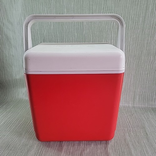 Holiday orange cool box - holiday,