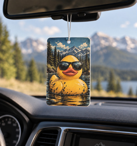 Rubber duck car air - air, freshener