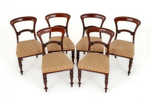 Set victorian dining - victorian, chairs