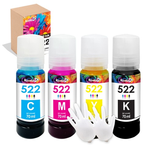 4x70ml koala 522 ink fit - 522,