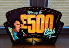 Vintage Elvis Arcade Game Light Barcrest Games - Delivery Available 