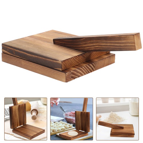Wooden tortilla presser pizza - ,