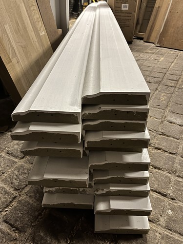 Skirting board white primed - skirting,