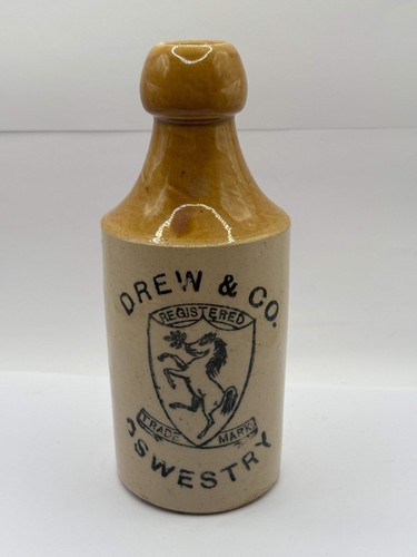 Old stoneware ginger beer