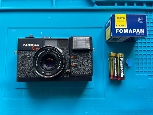Serviced konica c35 - serviced, ef