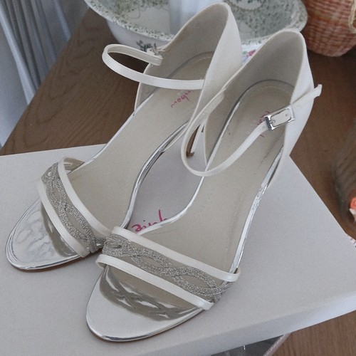 Beautiful rainbow satin shoes - beautiful,