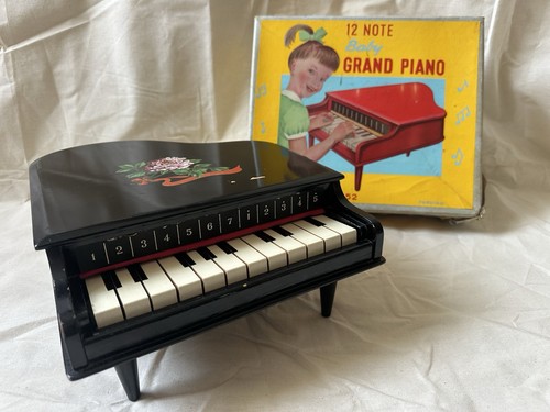 Vintage baby grand piano toy - baby,