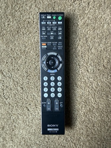 Sony remote control - sony, tv
