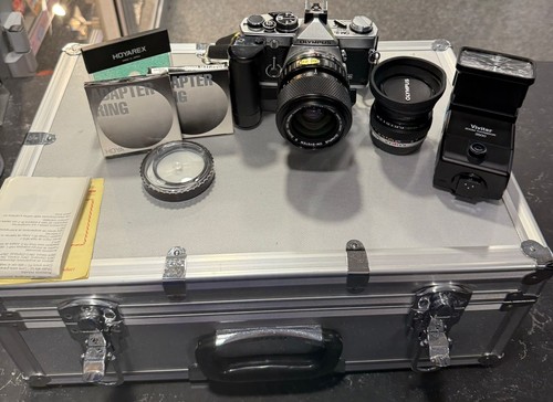 Olympus camera bundle - om-2n,
