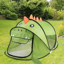 Pop-Up Tent Kids Dinosaur Discovery Play Tent Indoor Outdoor Dinosaur Playhouse