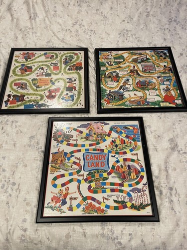 Vtg 60s lot framed - lot,
