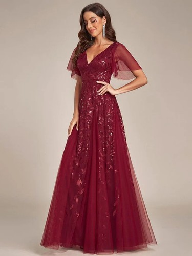 Ever pretty sequin maxi prom - sequin,