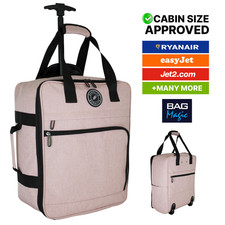 EasyJet Underseat Cabin Bag 45x36x20cm Wheeled Holdall Lightweight Cabin Luggage