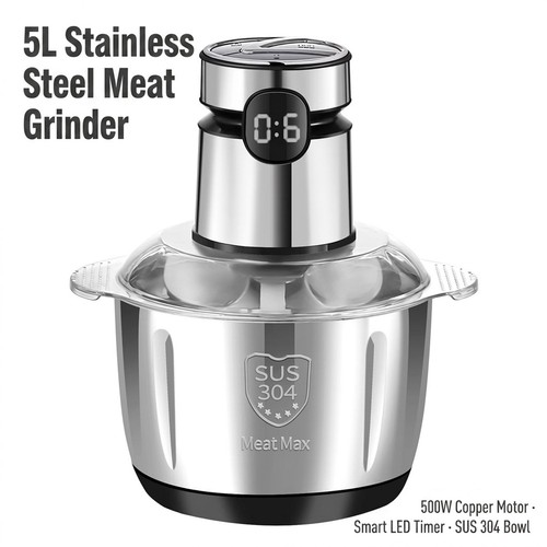 Electric meat grinder 500w - meat,