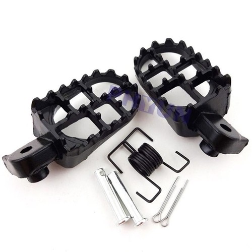 Pair aluminium black foot - aluminium,