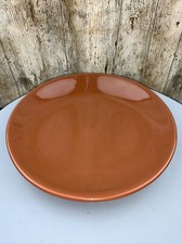 Eva Zeisel 1947 MMA Revival c1998 26cm Serving Dish Red Ochre Colour
