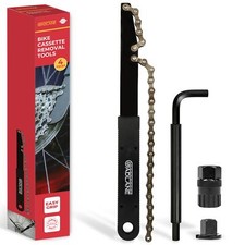 GADLANE Bike Cassette Removal Tool Set Freewheel Lockring Chain Whip 4 Pieces
