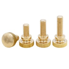 5/10/50pcs Brass Knurled Thumb Screws M3 M4 M5 M6 High-type Hand Grip Knob Bolts