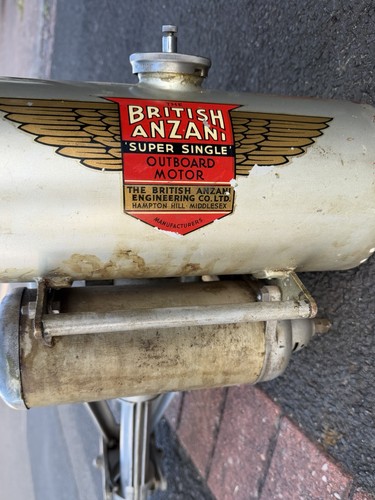Vintage british anzani super - vintage, "super
