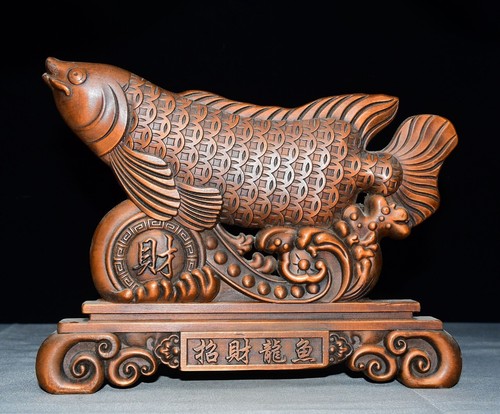 Hand carved boxwood - boxwood, wealth