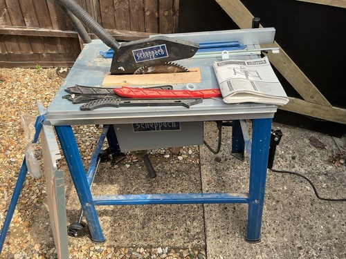 Scheppach hs120o bench - hs120o, saw