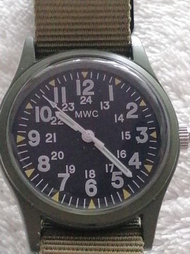Mwc watch with nylon strap - watch,