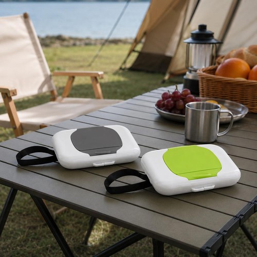 Portable refillable wipe - portable,
