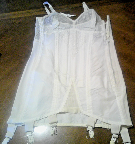 Vtg 40s open bottom girdle - 40s,