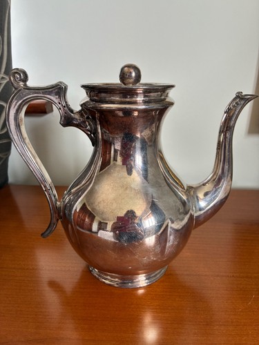 Silver plated coffee - coffee, pot