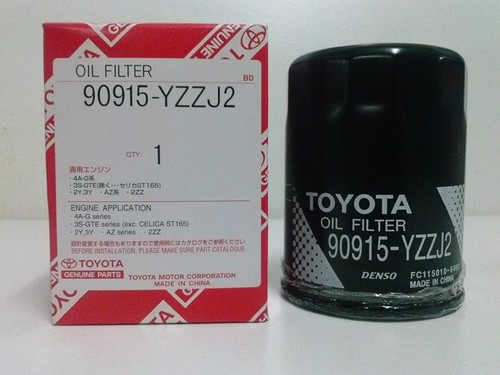 Genuine toyota oil filter - genuine,