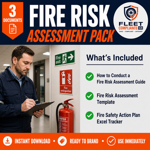 Fire risk assessment template - fire,