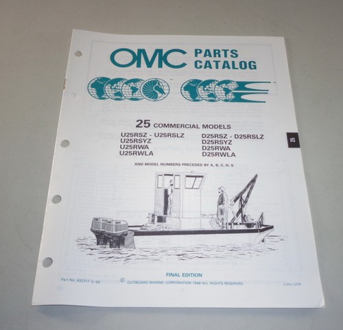 Parts catalog omc - parts,