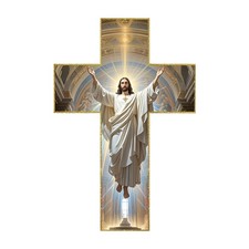 Wooden Jesus Christ Wall Cross