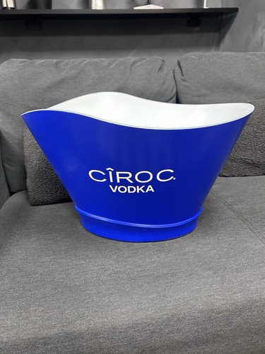 Ciroc vodka blue plastic - blue,