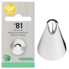 Wilton Petal Tip #81 Nozzle
