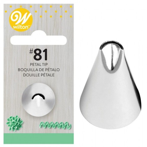 Wilton petal tip nozzle - tip, #81