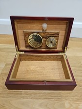 Vintage Humidor Cigar Lined