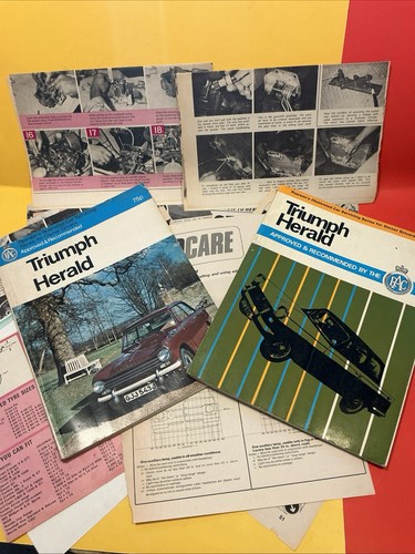 Repair manual triumph herald - triumph,