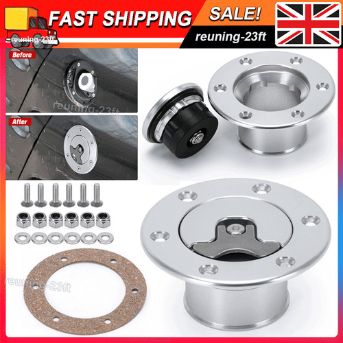 Aluminum alloy fuel tank cap - aluminum,