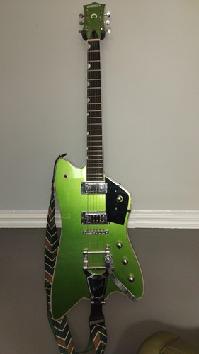 Gretsch jet green solid body - green,