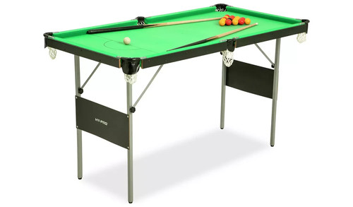 Pro 4ft 6in folding snooker - 6in,