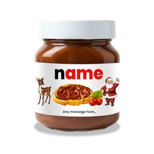 Personalised to fit Nutella or