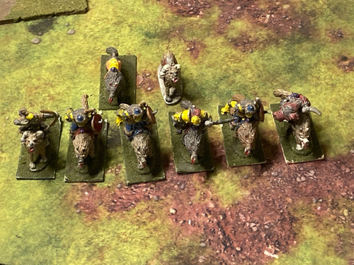 Grenadier orc giant wolf - -,