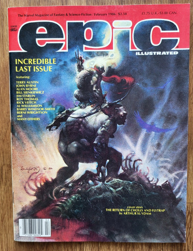 Retro epic illustrated marvel - retro,